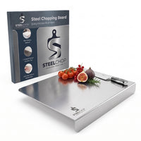 SteelChop™ Premium Stainless Steel Chopping Board