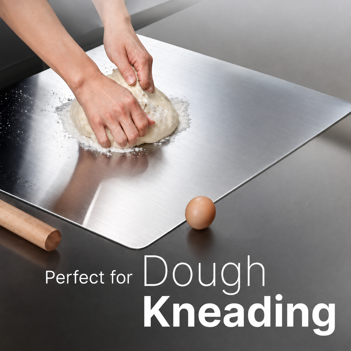 SteelChop™ Premium Stainless Steel Chopping Board